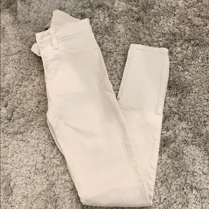 Flying monkey white skinny jeans